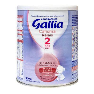 Gallia Calisma Relais Lait bébé 2ème âge 6-12 mois 830g