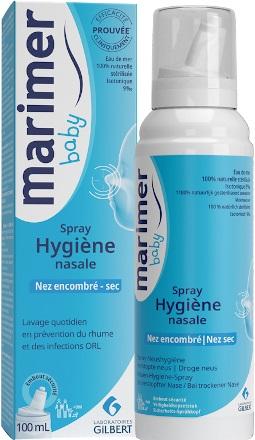 Marimer baby hygiène nasale, spray de 100 ml