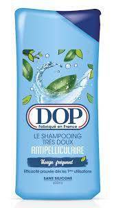 DOP
LE SHAMPOOING TRES DOUX ANTIPELLICULAIRE
400ml