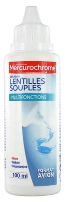 Mercurochrome, Solution lentilles souples Format avion